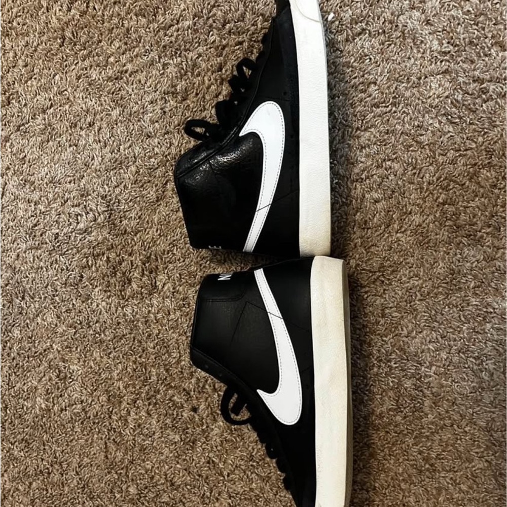 Black and White Sneakers